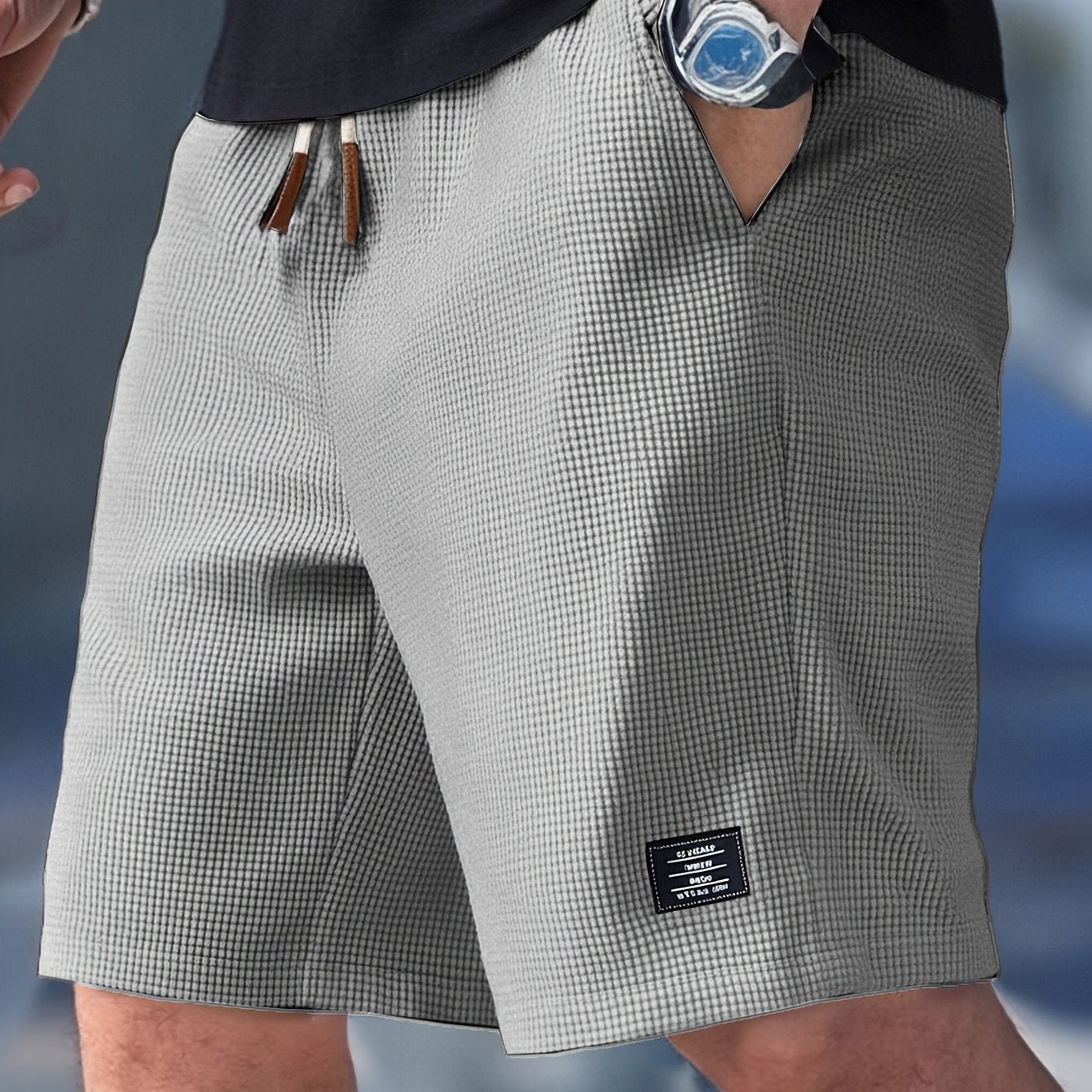 Short Homme Slim Fit Taille Ajustable