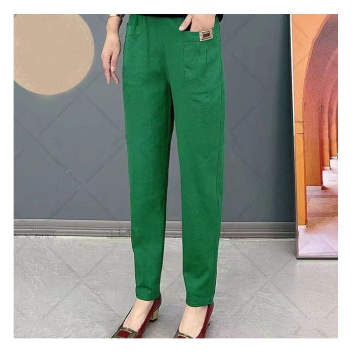 Pantalon Tailleur Femme Coupe Droite