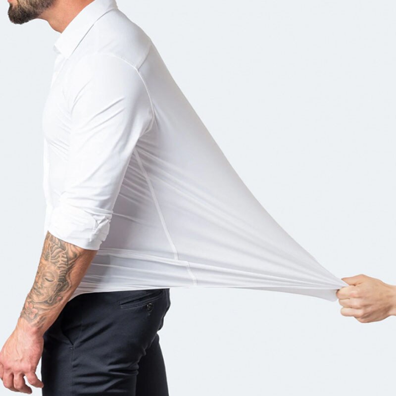 Chemise Homme Stretch Élégante