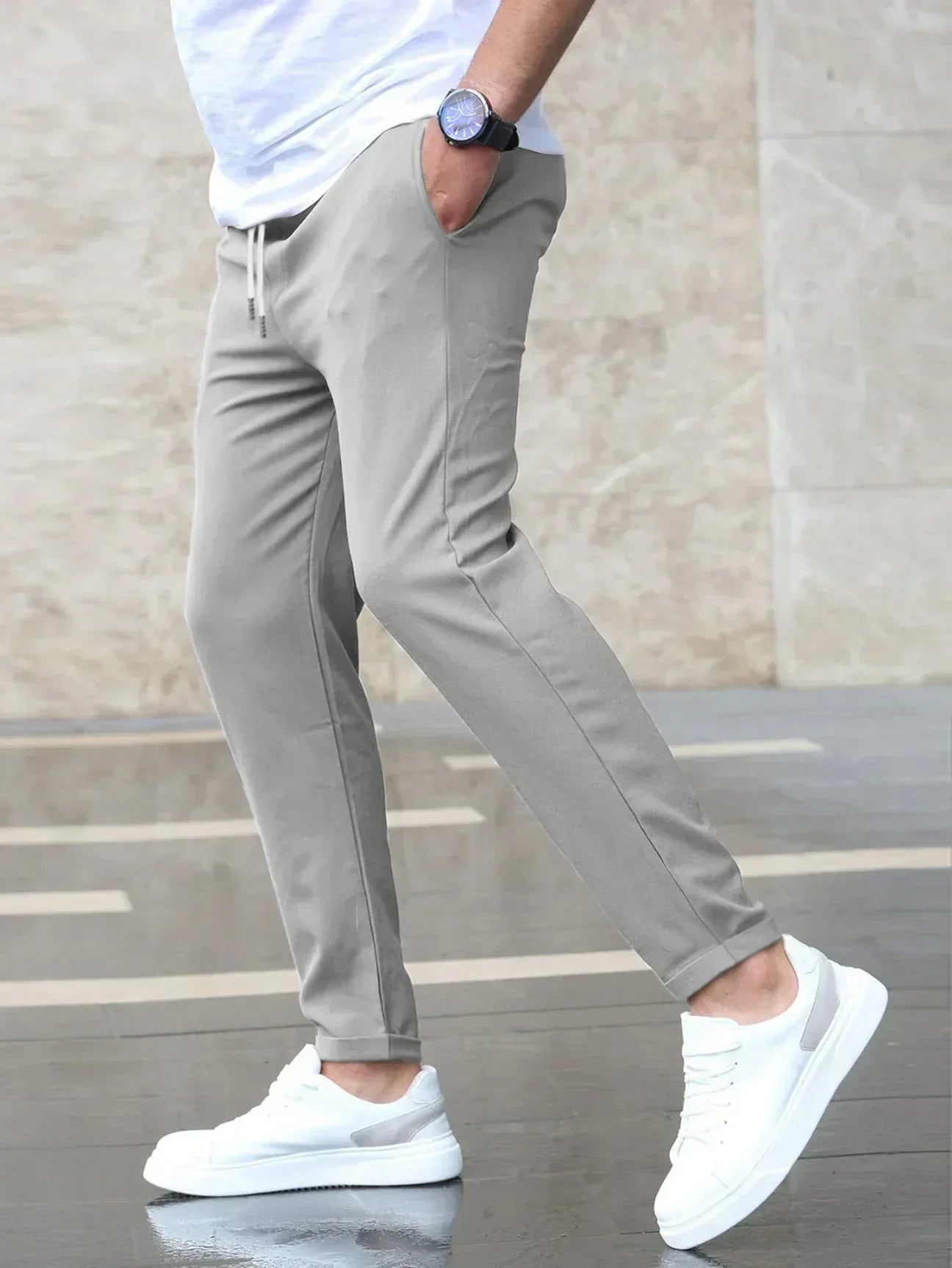 Pantalon Stretch Homme Regular Fit
